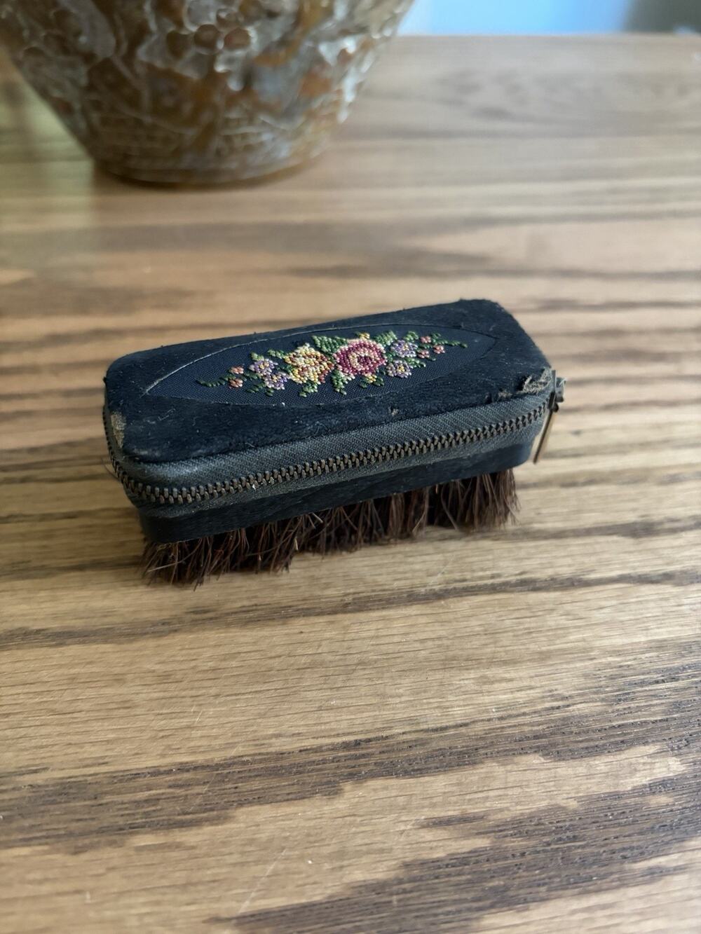 Vintage 1950s Travel Grooming Kit Hair Brush Manicure Set Made In Germany